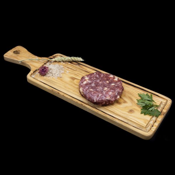Hamburguesa de ternera y mozzarella 160g